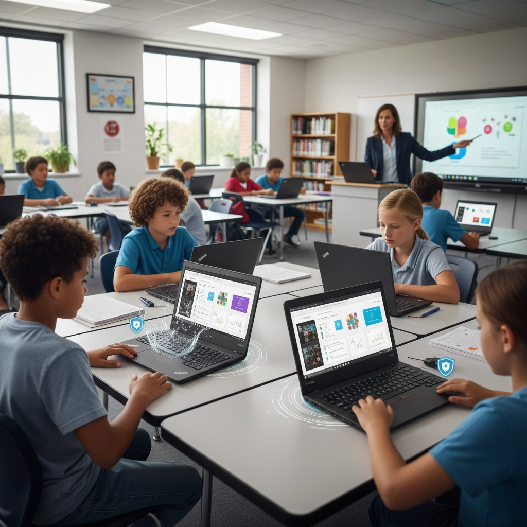 Hardware resistente para escuelas - Beneficios